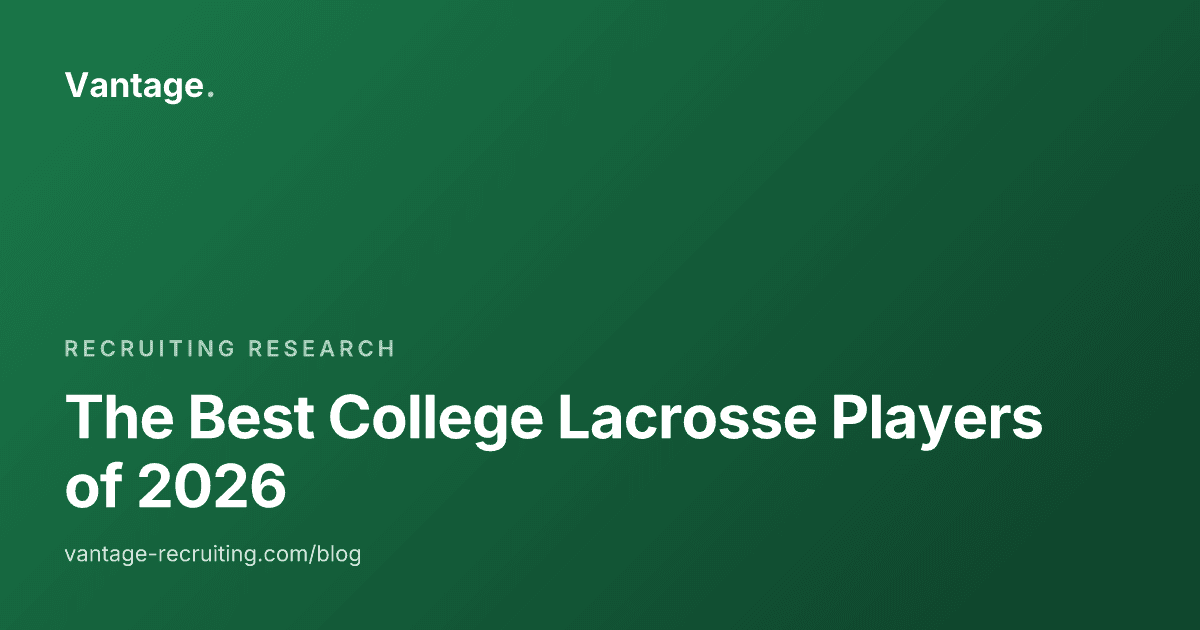 The Best College Lacrosse Players of 2026
