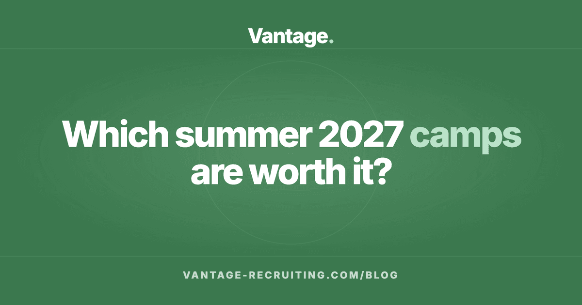 Lacrosse Recruiting Camps for Summer 2027: The Types Worth Your Time and Money
