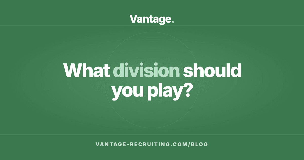 What Division Should You Play Lacrosse? A Self-Assessment Guide