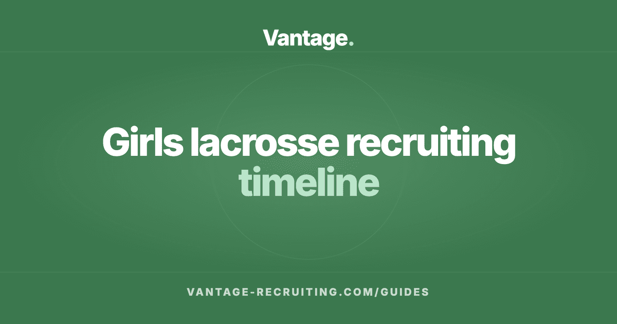 Girls lacrosse recruiting timeline